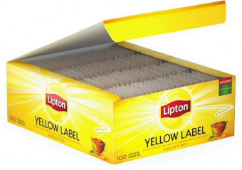 LIPTON чай 100 пакетиков